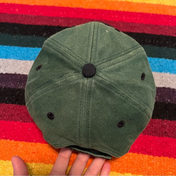 Vintage Oregon ducks Adjustable Hat interlocking UO hand washed - Picture 3 of 16